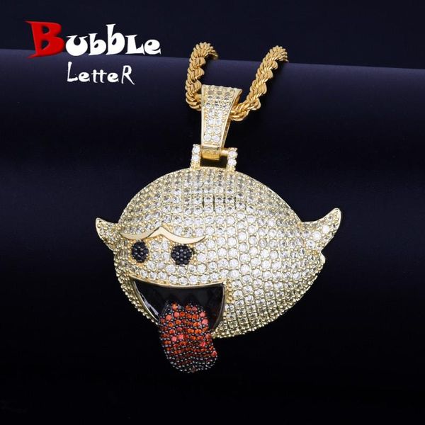 necklaces flying ghost hip hop pendant gold color bling cubic zircon men's necklace jewelry, Silver
necklaces flying ghost hip hop pendant gold color bling cubic zircon men's necklace jewelry, Silver