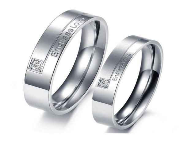 couples promise rings quotendless lovequot men women039s stainless steel engagement wedding band with shiny cz crystal inla1201401, Silver
couples promise rings quotendless lovequot men women039s stainless steel engagement wedding band with shiny cz crystal inla1201401, Silver