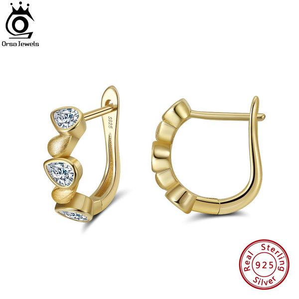 huggie orsa jewels elegant 925 silver earrings for women girls with cubic zirconia fashion luxury geometic earings jewelry gifts se256, Golden;silver
huggie orsa jewels elegant 925 silver earrings for women girls with cubic zirconia fashion luxury geometic earings jewelry gifts se256, Golden;silver