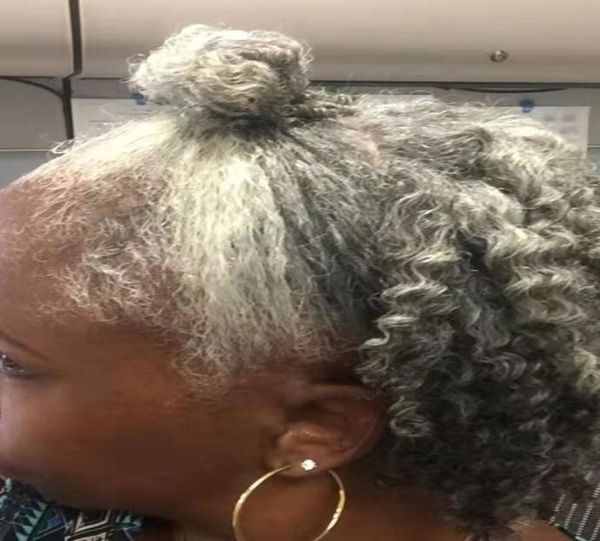 real indian gray kinky human hair ponytail extension for black women salt and pepper natural highlights silver grey hairpiece with3778620
real indian gray kinky human hair ponytail extension for black women salt and pepper natural highlights silver grey hairpiece with3778620