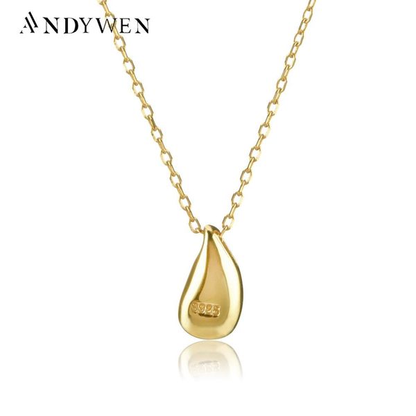 necklaces andywen 100% 925 sterling silver gold water drop pendant charm necklace long chain jewelry 2020 fine luxury ovals jewels
necklaces andywen 100% 925 sterling silver gold water drop pendant charm necklace long chain jewelry 2020 fine luxury ovals jewels