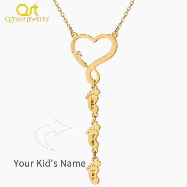 necklaces custom heart necklace for mama personalized engraved family name feet pendant chain customized jewelry gift for women gift, Silver
necklaces custom heart necklace for mama personalized engraved family name feet pendant chain customized jewelry gift for women gift, Silver