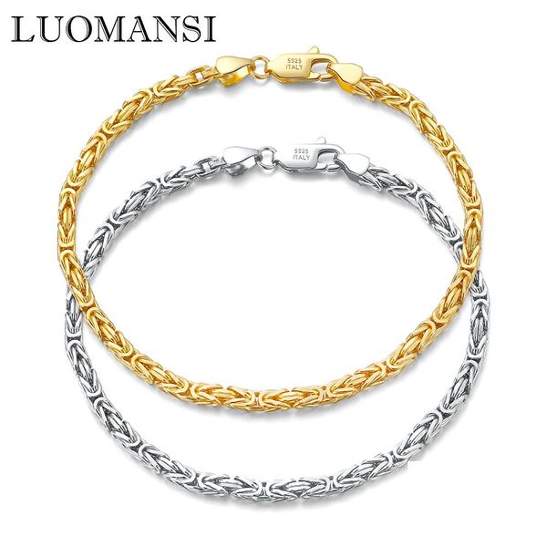 bangle luomansi solid 100%s925 sterling silver hemp rope bracelet fine jewelry wedding party crystal gifts, Black
bangle luomansi solid 100%s925 sterling silver hemp rope bracelet fine jewelry wedding party crystal gifts, Black
