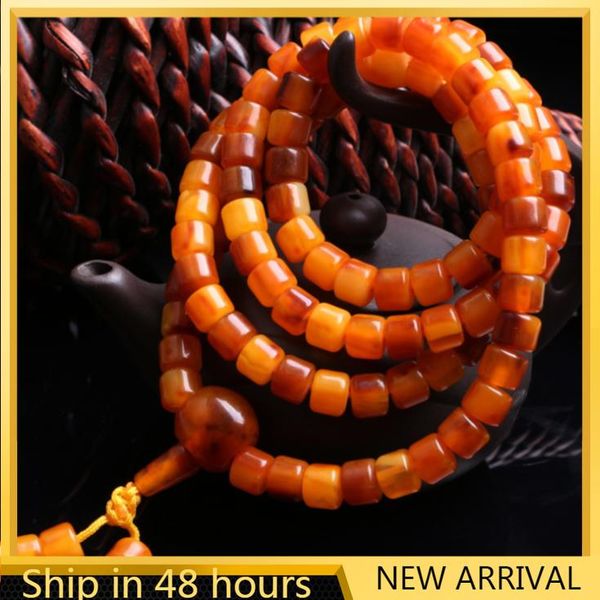 necklaces polish old honey wax 108 buddha beaded bracelet chicken oil yellow amber honey wax hand string men's and women's string, Silver
necklaces polish old honey wax 108 buddha beaded bracelet chicken oil yellow amber honey wax hand string men's and women's string, Silver
