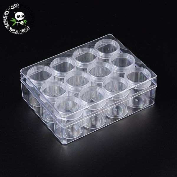 boxes 12pcs/set rectangle clear plastic bead storage containers small round box jars make up organizer boxes jewelry accessory, Black;white
boxes 12pcs/set rectangle clear plastic bead storage containers small round box jars make up organizer boxes jewelry accessory, Black;white