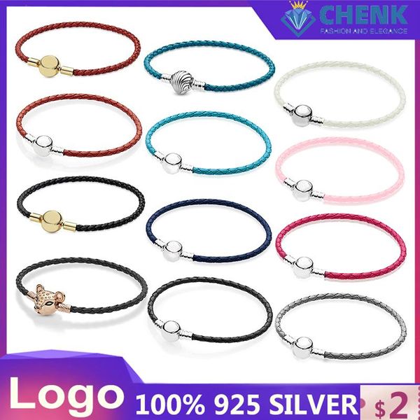 bangle s925 sterling silver beads leather snake bracelet classic with leopard shell charm girls boys couple simple bracelets, Black
bangle s925 sterling silver beads leather snake bracelet classic with leopard shell charm girls boys couple simple bracelets, Black