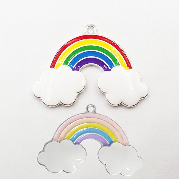 necklaces 45mm*27mm 10pcs/lot all enamel rainbow pendant for necklace making, Silver
necklaces 45mm*27mm 10pcs/lot all enamel rainbow pendant for necklace making, Silver