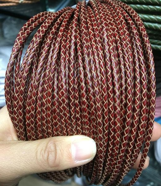 polish 3mm round braided real leather bolo cord genuine leather strip for necklace bracelet wine natural color, Blue
polish 3mm round braided real leather bolo cord genuine leather strip for necklace bracelet wine natural color, Blue