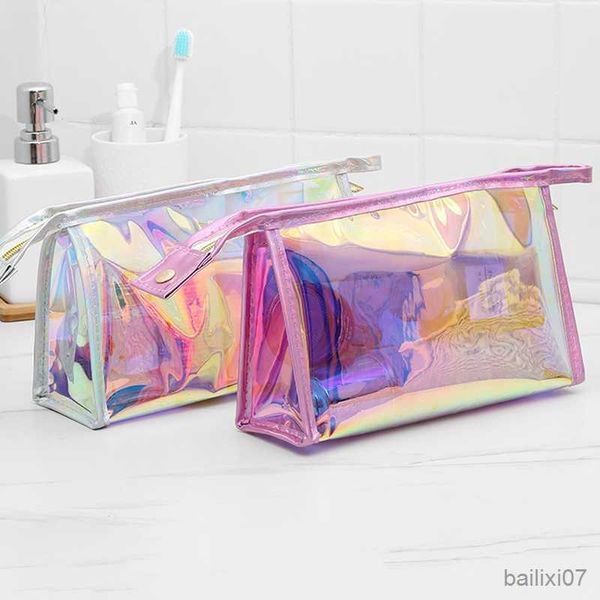cosmetic bags cases cosmetic bag laser color transparent toiletry makeup bag female girls waterproof zipper make up beauty case stationery b
cosmetic bags cases cosmetic bag laser color transparent toiletry makeup bag female girls waterproof zipper make up beauty case stationery b