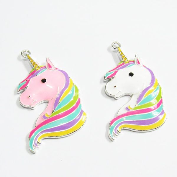 necklaces wholesale 53mm*50mm 10pcs/lot all enamel rainbow unicorn pendants for chunky kids necklace, Silver
necklaces wholesale 53mm*50mm 10pcs/lot all enamel rainbow unicorn pendants for chunky kids necklace, Silver