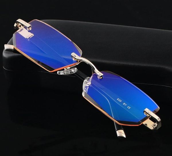 fashion eyeglasses diamond trimming cutting rimless eyeglasses anti blue light reading glasses frame for men eyewear7078184
fashion eyeglasses diamond trimming cutting rimless eyeglasses anti blue light reading glasses frame for men eyewear7078184