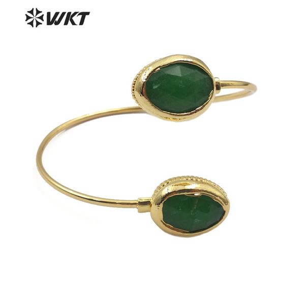 bangle wtb506 wholesale natural stone rings double water drop faceted mixed stone with gold trim women elegant rings, Black
bangle wtb506 wholesale natural stone rings double water drop faceted mixed stone with gold trim women elegant rings, Black