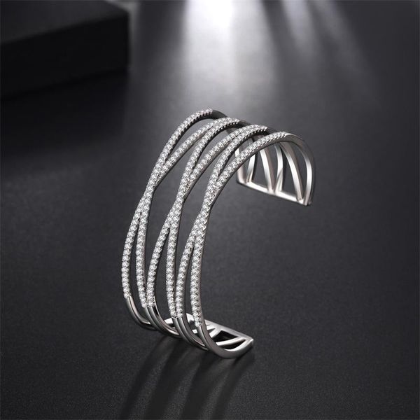 bangle trendy simple jewelry geometry cross open bangles bracelets wide silver color wristband cuff bracelet for women girls zk30, Black
bangle trendy simple jewelry geometry cross open bangles bracelets wide silver color wristband cuff bracelet for women girls zk30, Black