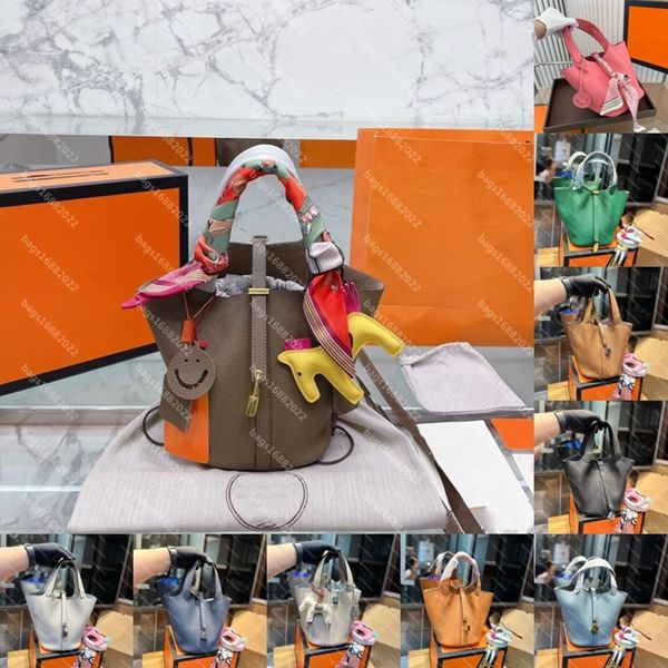 real cowhide vegetable basket bags picotin women one shoulder crossbody bag designer bag handbag lock head hide large capacity bucket
real cowhide vegetable basket bags picotin women one shoulder crossbody bag designer bag handbag lock head hide large capacity bucket