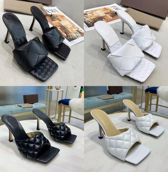 slides lido sandals padded leather high heels shoes woven women slippers square mules sandal ladies wedding dress shoes with 3047242, Black
slides lido sandals padded leather high heels shoes woven women slippers square mules sandal ladies wedding dress shoes with 3047242, Black