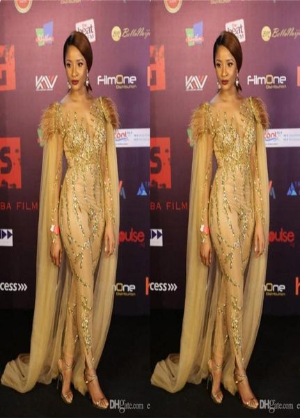 sparkly gold sequined prom dress with shawls luxury long sleeves jumpsuits plus size african evening party gown5500678, Black 
sparkly gold sequined prom dress with shawls luxury long sleeves jumpsuits plus size african evening party gown5500678, Black