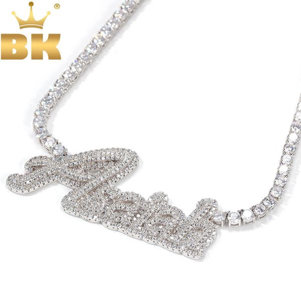 necklaces the bling king nameplate weld tennis chain curise ice out handmade pendant cz tennis chain necklaces women gift diy, Silver
necklaces the bling king nameplate weld tennis chain curise ice out handmade pendant cz tennis chain necklaces women gift diy, Silver