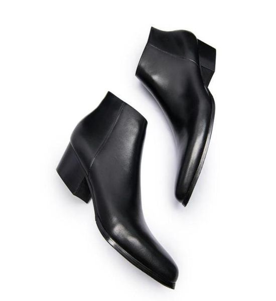 autumn winter new mens boots high heels fashion pointed toe zip ankle boots high men shoes9790589, Black
autumn winter new mens boots high heels fashion pointed toe zip ankle boots high men shoes9790589, Black