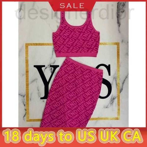 two piece dress designer womens knitted feni full letters relief knitting vest and half dresses sets women designer hip wrap fashion slim fi, White
two piece dress designer womens knitted feni full letters relief knitting vest and half dresses sets women designer hip wrap fashion slim fi, White