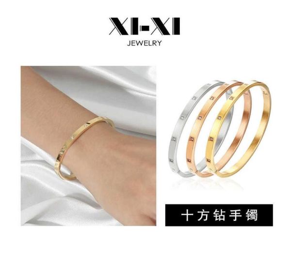 wedding bangle jewelry new simple square female couple inlaid diamond bracelet titanium steel4155682, Black
wedding bangle jewelry new simple square female couple inlaid diamond bracelet titanium steel4155682, Black