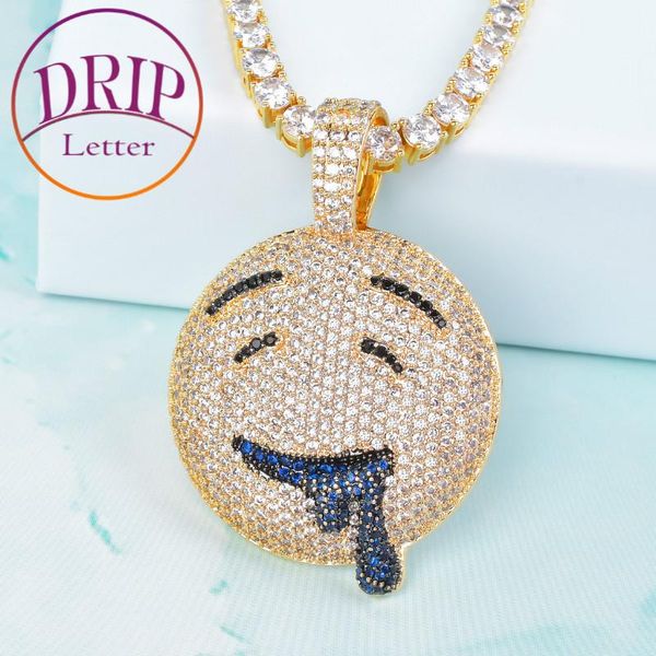 necklaces round drool face pendant rope chain gold color cubic zircon men's hip hop necklace rock jewelry, Silver
necklaces round drool face pendant rope chain gold color cubic zircon men's hip hop necklace rock jewelry, Silver