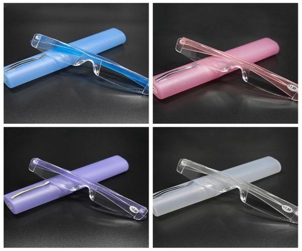fashion colors rimless clear slim women and men reading glasses pen tube presbyopia 100400 diopter5501948
fashion colors rimless clear slim women and men reading glasses pen tube presbyopia 100400 diopter5501948