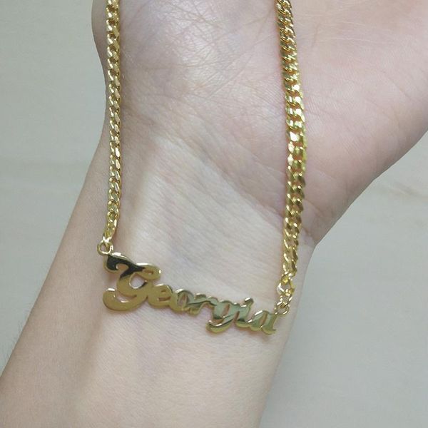 necklaces gold nameplate necklace custom men women personalized name necklace jewelry real 925 silver 4mm cuban chain hip hop jewellery
necklaces gold nameplate necklace custom men women personalized name necklace jewelry real 925 silver 4mm cuban chain hip hop jewellery