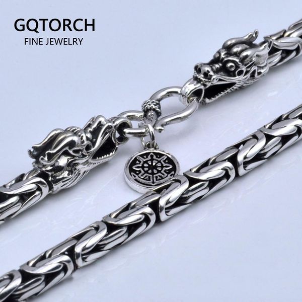 necklaces real pure 925 sterling silver necklace men double dragon heads vintage handmade clavicular chain necklace male viking jewelry
necklaces real pure 925 sterling silver necklace men double dragon heads vintage handmade clavicular chain necklace male viking jewelry
