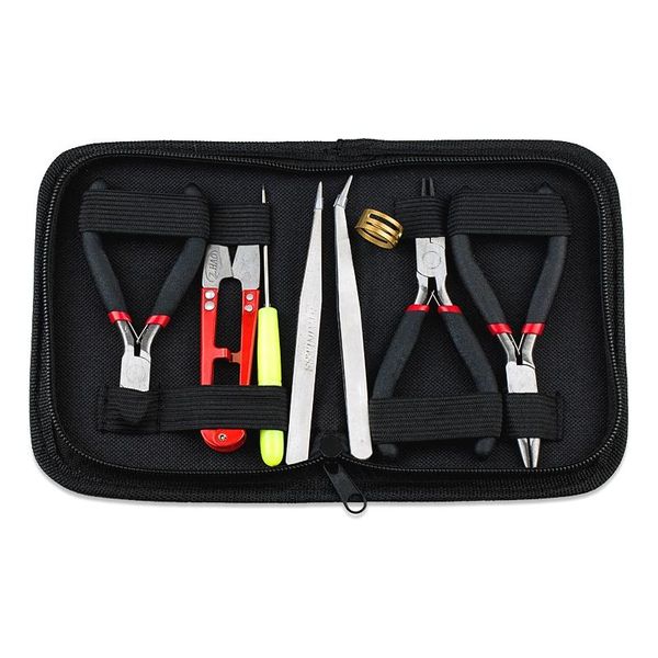 other 8pcs stainless jewelry making tools set with plier round nose plier scissor tweezers beading tool kit for bracelet necklace diy
other 8pcs stainless jewelry making tools set with plier round nose plier scissor tweezers beading tool kit for bracelet necklace diy