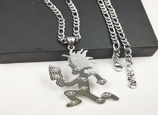 new juggalo hatchetman insane clown posse twiztid abk stainless steel pendant figaro necklace 30inch3586485, Silver
new juggalo hatchetman insane clown posse twiztid abk stainless steel pendant figaro necklace 30inch3586485, Silver