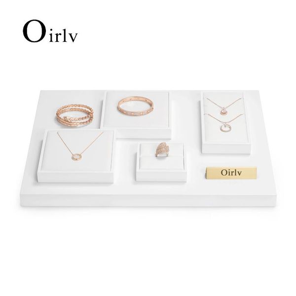 boxes oirlv white pu leather jewelry storage tray for necklace ring earrings bangle jewelry cabinet display prop, Black;white
boxes oirlv white pu leather jewelry storage tray for necklace ring earrings bangle jewelry cabinet display prop, Black;white