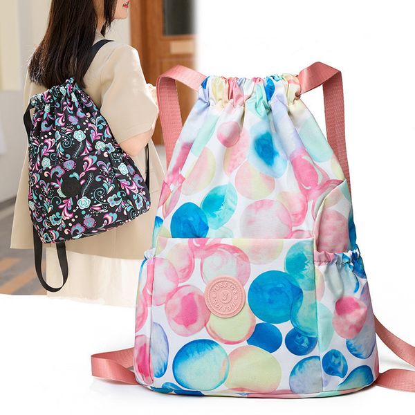evening bags 2023 fashion printing drawstring backpack large capacity flower ethnic style waterproof nylon rucksack shoulders 230519
evening bags 2023 fashion printing drawstring backpack large capacity flower ethnic style waterproof nylon rucksack shoulders 230519
