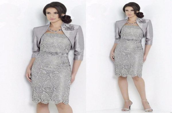 mother of the bride dresses knee length mother dress 34 sleeve lace beads jacket evening gown vestido madre novia prom1018289, Black;coppery
mother of the bride dresses knee length mother dress 34 sleeve lace beads jacket evening gown vestido madre novia prom1018289, Black;coppery