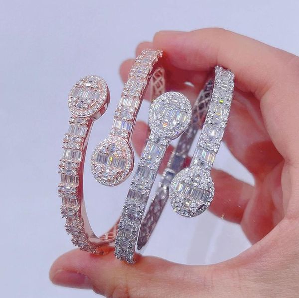 bangle 2022 new geometric oval shaped engraved zirconia cross full band iced out bling baguette cz women bangle 7" 8", Black
bangle 2022 new geometric oval shaped engraved zirconia cross full band iced out bling baguette cz women bangle 7" 8", Black