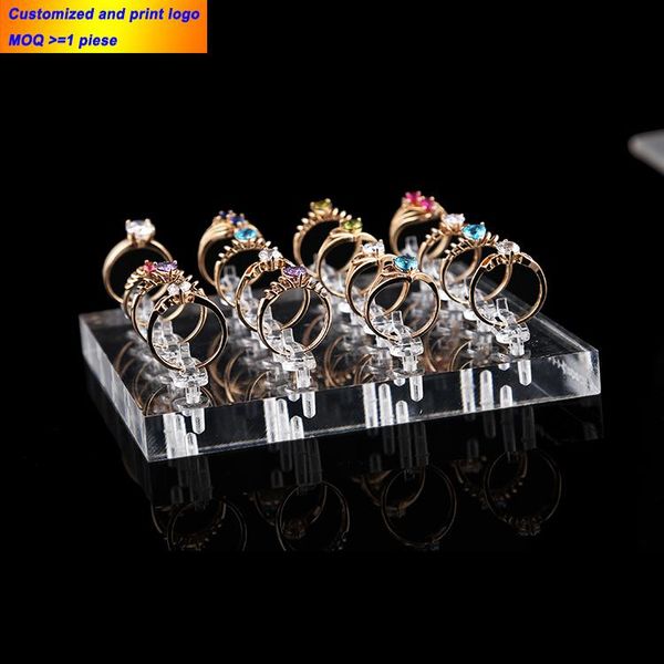 boxes square acrylic ring tray ring display stand 16ring clips holder ring organizer jewellery display jewelry stands, Black;white
boxes square acrylic ring tray ring display stand 16ring clips holder ring organizer jewellery display jewelry stands, Black;white