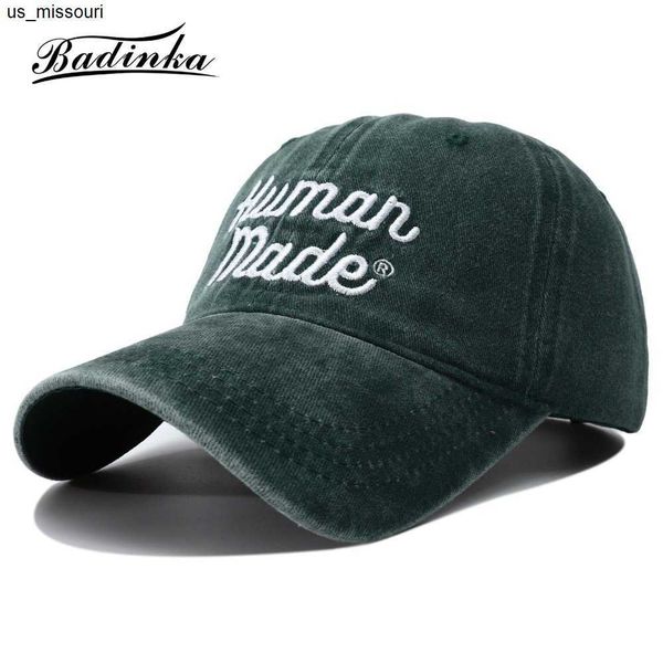 ball caps 2023 new human made embroidery vintage washed distressed baseball cap snapback hats for women men bone masculino f2711 j230520, Blue;gray
ball caps 2023 new human made embroidery vintage washed distressed baseball cap snapback hats for women men bone masculino f2711 j230520, Blue;gray