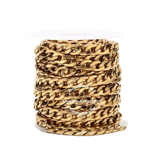 polish 1m gold tone 12mm width heavy miami cuban chain stainless steel figaro 1 1 chain for diy handmade necklace bracelet making, Blue
polish 1m gold tone 12mm width heavy miami cuban chain stainless steel figaro 1 1 chain for diy handmade necklace bracelet making, Blue