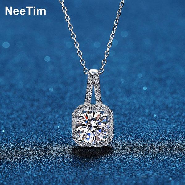 necklaces neetim 925 silver necklace pendant round cut 1.0/2.0ct moissanite pass diamond test for women elegant necklace jewelry gift
necklaces neetim 925 silver necklace pendant round cut 1.0/2.0ct moissanite pass diamond test for women elegant necklace jewelry gift