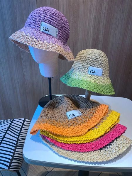 gan hat women's spring and summer new black and yellow color stitching design sense niche senior casual knitted straw beach fisherman h, Blue;gray
gan hat women's spring and summer new black and yellow color stitching design sense niche senior casual knitted straw beach fisherman h, Blue;gray