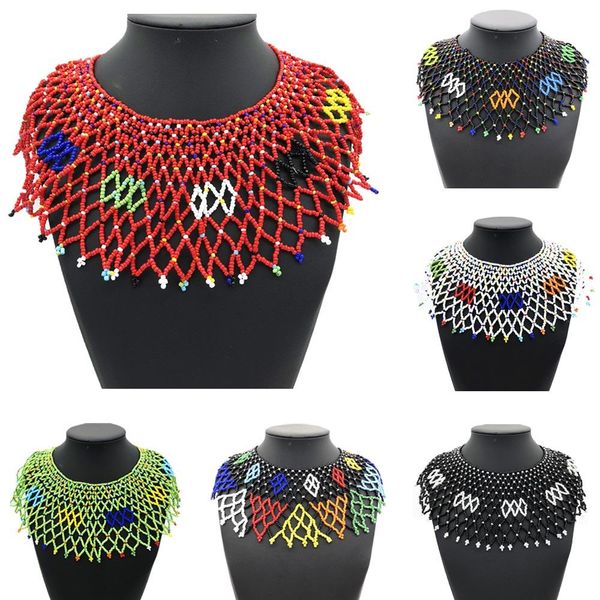 necklaces chunky bohemian gypsy statement choker layers seed beads chain tassel ethnic tribal jewelry handmade necklace pendant accessory, Silver
necklaces chunky bohemian gypsy statement choker layers seed beads chain tassel ethnic tribal jewelry handmade necklace pendant accessory, Silver