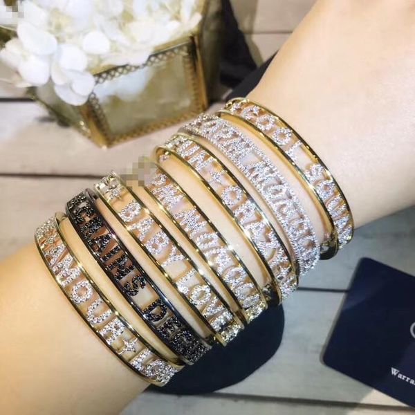 bangle august collection thin type letter amore amour love fun crazy love cool squad baby love je crains degun bracelet open bangle, Black
bangle august collection thin type letter amore amour love fun crazy love cool squad baby love je crains degun bracelet open bangle, Black