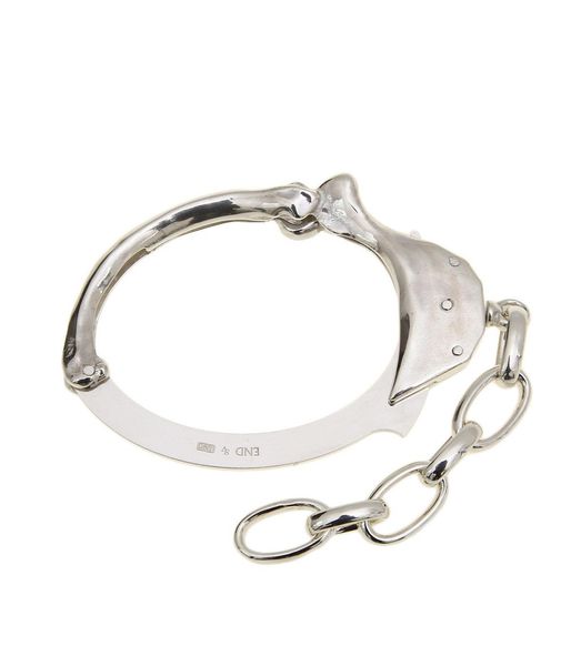 bangle soloist bone shaped handcuffs bracelet fashion trendy brand street exaggeration popular wild hip hop style jewelry accessories, Black
bangle soloist bone shaped handcuffs bracelet fashion trendy brand street exaggeration popular wild hip hop style jewelry accessories, Black