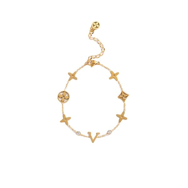 luxury bracelets women chain designer elegant gold and silver bracelet fashion womens pendant clover wedding jewelry, Black
luxury bracelets women chain designer elegant gold and silver bracelet fashion womens pendant clover wedding jewelry, Black