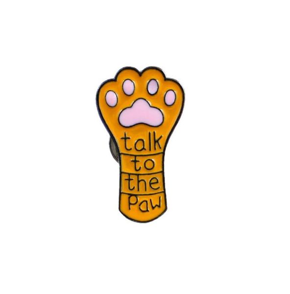talk to the paw cute small funny enamel brooches pins for women girl men christmas gift demin shirt decor brooch pin metal kawaii 4330468, Gray
talk to the paw cute small funny enamel brooches pins for women girl men christmas gift demin shirt decor brooch pin metal kawaii 4330468, Gray