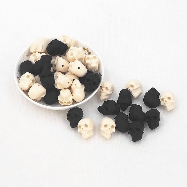 crystal chenkai 50pcs skull beads baby halloween silicone bead bpa teething infant chewable dummy necklace pacifier toy accessories
crystal chenkai 50pcs skull beads baby halloween silicone bead bpa teething infant chewable dummy necklace pacifier toy accessories