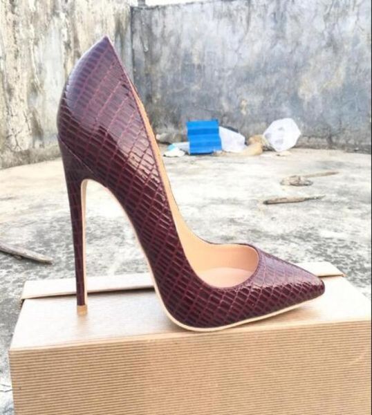 real po luxura genuine leather fashion women lady burgundy patent leather point toe high heels shoes 12cm 10cm 8c3440770, Black
real po luxura genuine leather fashion women lady burgundy patent leather point toe high heels shoes 12cm 10cm 8c3440770, Black