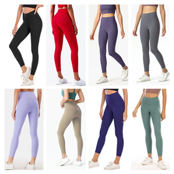 

women's new seamless cycling yoga outfits leggings high waist stretchy shaping pants workout push-up tights gym fiess bottoms leisure