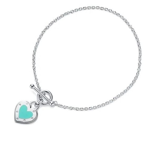 bangle fashion s925 sterling silver luxury brand blue love pendant pin buckle men and women couple bracelet gift, Black
bangle fashion s925 sterling silver luxury brand blue love pendant pin buckle men and women couple bracelet gift, Black