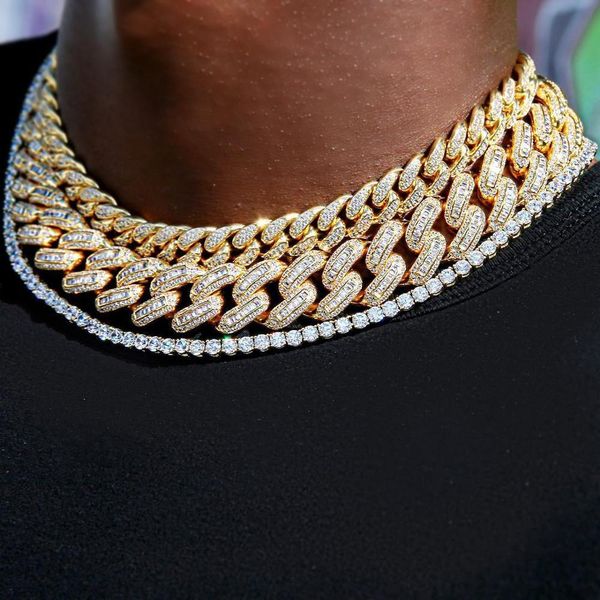 necklaces classic 12mm miami cuban link micro pave 5a cz iced out bling hip hop rock punk men boy cool bling cuban necklace, Silver
necklaces classic 12mm miami cuban link micro pave 5a cz iced out bling hip hop rock punk men boy cool bling cuban necklace, Silver