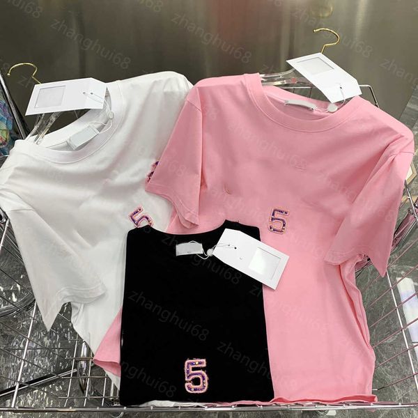 23ss tee womens t-shirt womens designer clothing round neck pure cotton handmade beads embroidered alphabet simple short sleeve t-shirt wome, White
23ss tee womens t-shirt womens designer clothing round neck pure cotton handmade beads embroidered alphabet simple short sleeve t-shirt wome, White